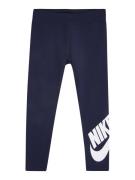 Nike Sportswear Leggingsit 'CLUB'  laivastonsininen / valkoinen