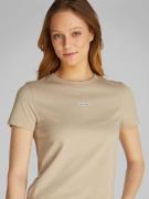 Calvin Klein Jeans Paita  taupe / musta / valkoinen
