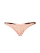 Calvin Klein Underwear Stringit  beige / koralli