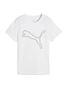 PUMA Toiminnallinen paita 'Tad Essential'  musta / valkoinen