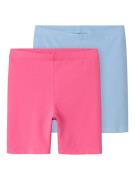 NAME IT Leggingsit 'NKFVIVIAN'  kyyhkynsininen / vaaleanpunainen