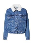 GUESS JEANS Välikausitakki  sininen denim