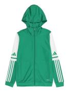 ADIDAS PERFORMANCE Urheilullinen collegetakki 'SQ25'  vihreä / valkoin...