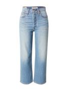 LEVI'S ® Farkut 'RIBCAGE STRAIGHT ANKLE BLACKS IN LINEN DENIM'  indigo...