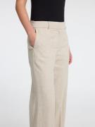 SELECTED FEMME Suorat housut 'SLFTANIA-RITA'  meleerattu beige