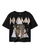 NAME IT Paita 'Jikki Def Leppard'  säämiskänkeltainen / pastellinsinin...