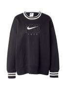 Nike Sportswear Collegepaita 'PHNX FLC'  musta / valkoinen