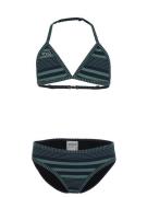 VIVID Bikini  tummansininen / vihreä