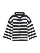 TOM TAILOR Neuletakki  laivastonsininen / offwhite
