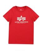 ALPHA INDUSTRIES Paita  punainen / valkoinen