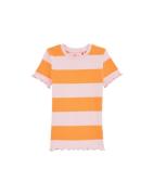 WE Fashion Paita  tummanoranssi / pastellinpinkki