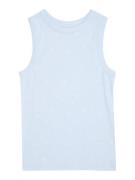Abercrombie & Fitch Toppi 'ESSENTIAL'  vaaleansininen / offwhite