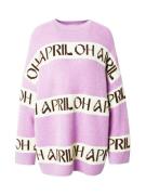 OH APRIL Neulepaita 'Billie'  vaaleanvioletti / musta / valkoinen