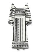 VERO MODA Mekko 'VMDICTHE'  musta / valkoinen
