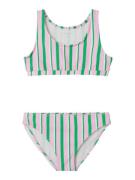NAME IT Bikini 'NKFZOA'  limetti / roosa / valkoinen