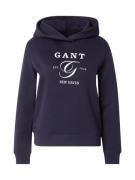 GANT Collegepaita  tummansininen / valkoinen