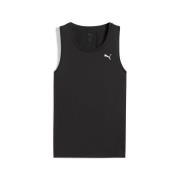 PUMA Urheilutoppi 'Tad Essential'  musta / valkoinen