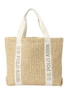 U.S. POLO ASSN. Ostoskassi 'Pool Party'  beige / kerma / tummabeige / ...