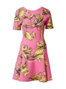 Versace Jeans Couture Mekko  keltainen / sinappi / vaalea pinkki / mus...