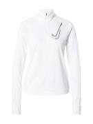 NIKE Urheilullinen collegepaita  musta / valkoinen