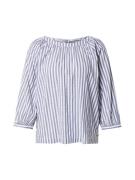 s.Oliver Pusero  kyyhkynsininen / offwhite