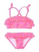 STACCATO Bikini  vaaleansininen / keltainen / vaaleanpunainen / fuksia