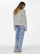 PIECES Collegepaita 'Chilli'  musta / offwhite