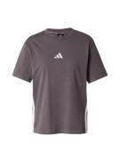 ADIDAS SPORTSWEAR Toiminnallinen paita 'Essential'  basaltinharmaa / v...
