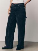 Next Cargofarkut  musta denim