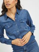 VILA Pusero 'VIBista'  sininen denim