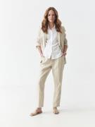 TATUUM Suorat housut  beige / meleerattu beige