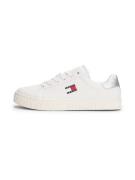 Tommy Jeans Matalavartiset tennarit 'Essential'  ecru / hopea