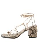 Next Remmisandaalit 'Forever Comfort®'  umbra / brokadi / tummanruskea
