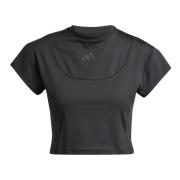 ADIDAS SPORTSWEAR Toiminnallinen paita 'City Escape'  musta