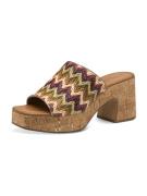 Tamaris Pistokkaat  beige / hiekka / khaki / tummanvioletti