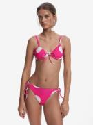Desigual Bikinihousut  fuksia / valkoinen