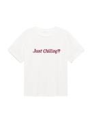 MANGO TEEN Paita 'CHILLING'  kirsikanpunainen / offwhite
