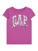 GAP Paita  vaaleansininen / vaaleanharmaa / lila / offwhite