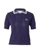 Sergio Tacchini Neulepaita  laivastonsininen / valkoinen