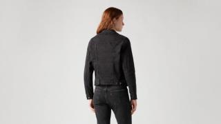 LEVI'S ® Välikausitakki  musta denim