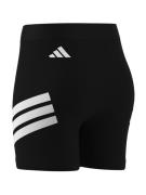 ADIDAS SPORTSWEAR Urheiluhousut  musta / valkoinen