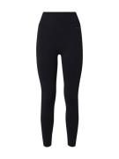 Max Mara Leisure Leggingsit 'AZULENE'  vaaleanharmaa / musta