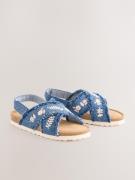 Next Sandaalit  beige / sininen denim