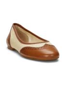 Lauren Ralph Lauren Ballerina 'JAYNA'  vaaleabeige / ruskea