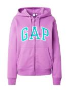 GAP Collegetakki 'HERITAGE'  turkoosi / orkkidea / valkoinen