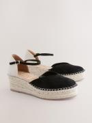 Next Espadrillo  vaaleanharmaa / musta