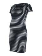 Vero Moda Maternity Mekko 'VMMSEA'  yönsininen / valkoinen