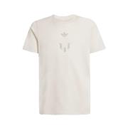 ADIDAS ORIGINALS Toppi 'Messi'  ecru / harmaa