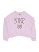 Nike Sportswear Collegepaita 'CLUB'  vaaleansininen / syreeni / malva