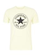 CONVERSE Paita 'CHUCK'  vaaleankeltainen / musta